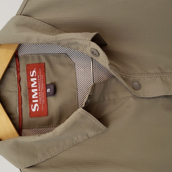 Simms Fishing Shirt Men's S - Picture 6 of 7